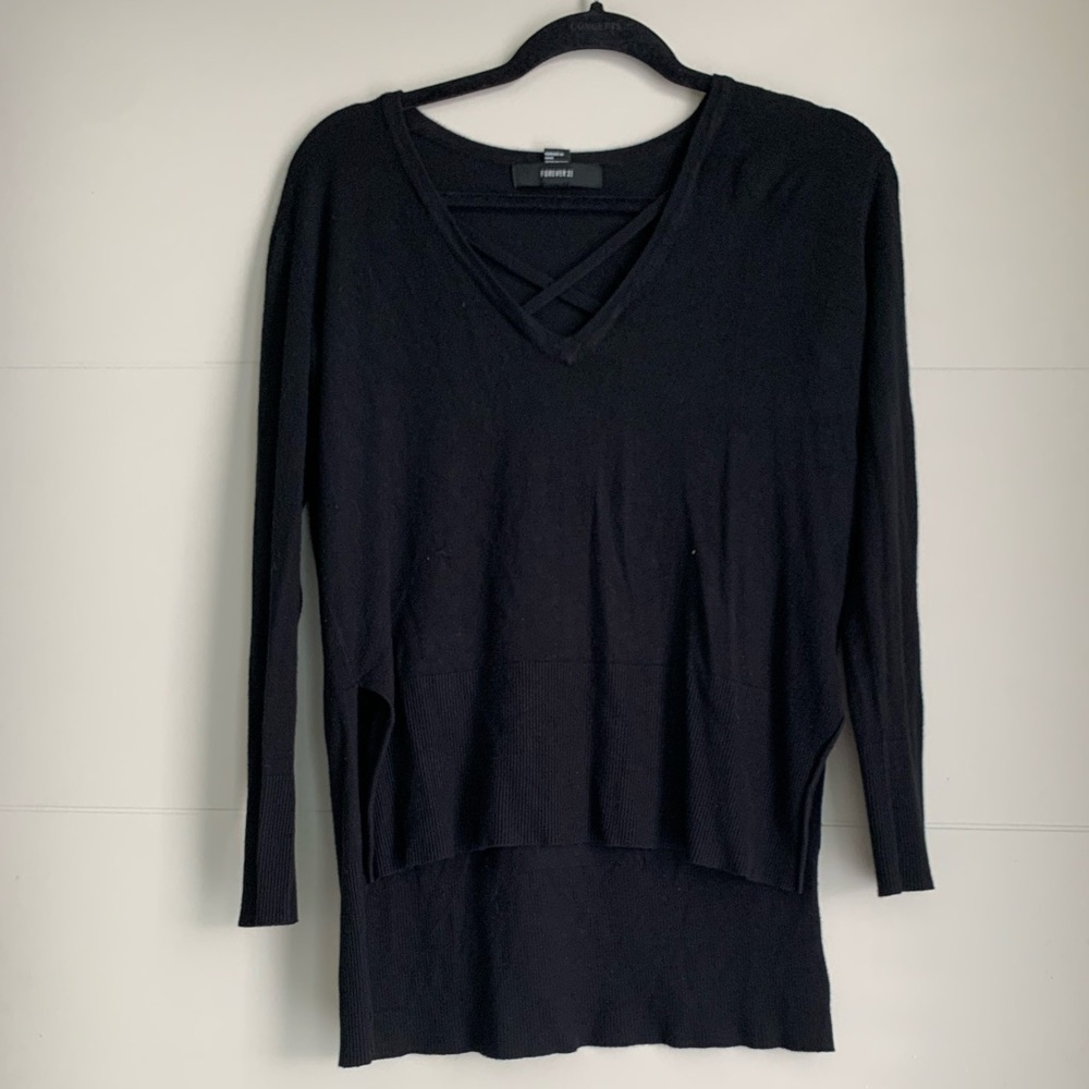 Express V Neck Sweater